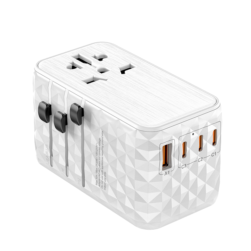 smartinny As100 100w fast charging universal travel adapter 